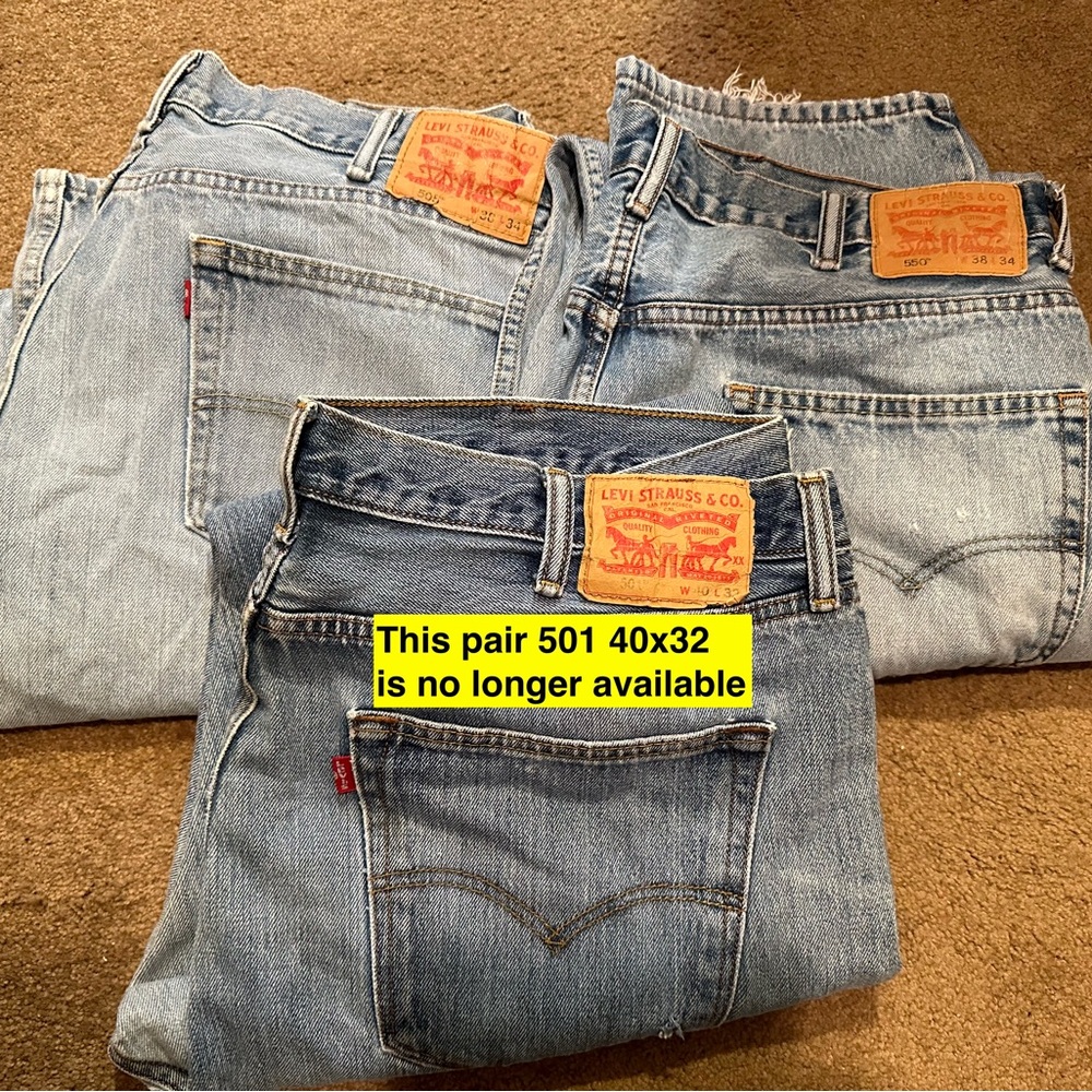 Levi Jeans - 2 pairs